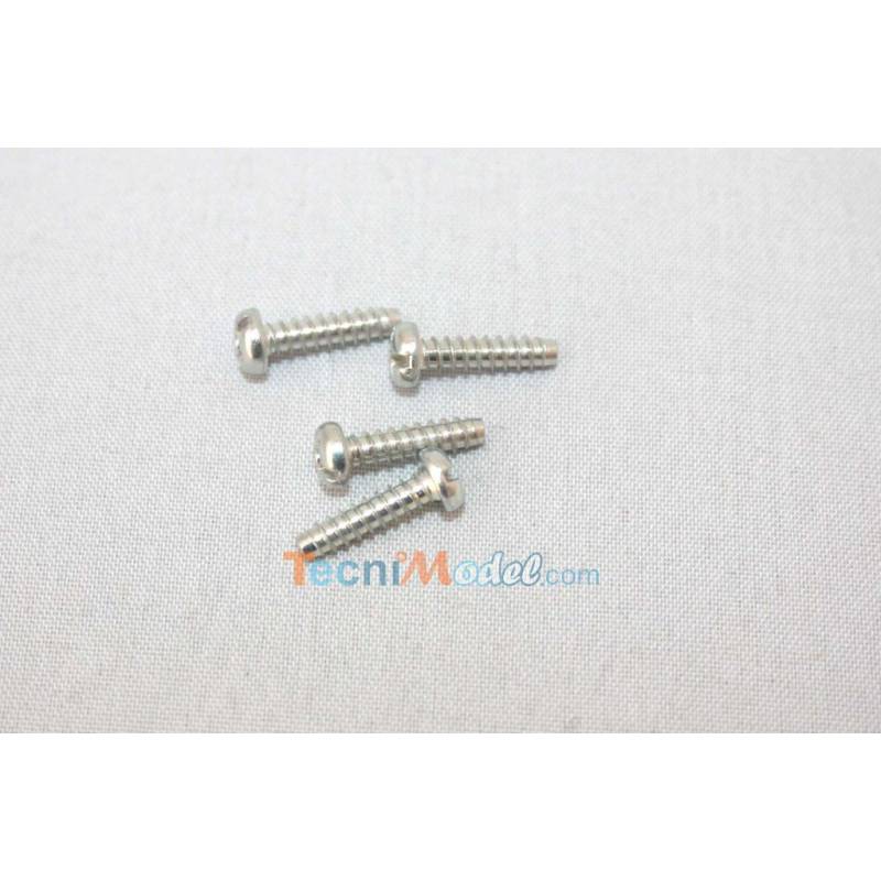 4 Vis autotaraudeuses 3x12mm Tamiya