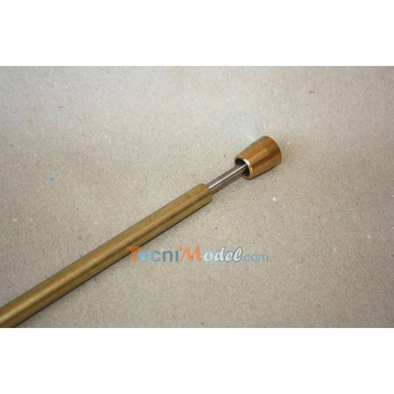Propeller shaft Raboesch Ø5mm sealed and maintenance free, with lip seal.