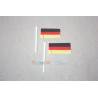 2 German flags 20x30mm