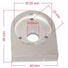 Motor support for screw lift