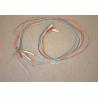 Cylindrical Ø2mm Wired LEDs for 7.2v Navigation Lights, 1 red, 1 green and 2 white