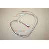 Leds câblées cylindriques Ø3mm feux de position 12v 1 rouge. 1 verte. 2 blanches