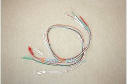 Leds cablées  canon 2mm feux de position 12v 1 rouge. 1 verte. 2 blanches