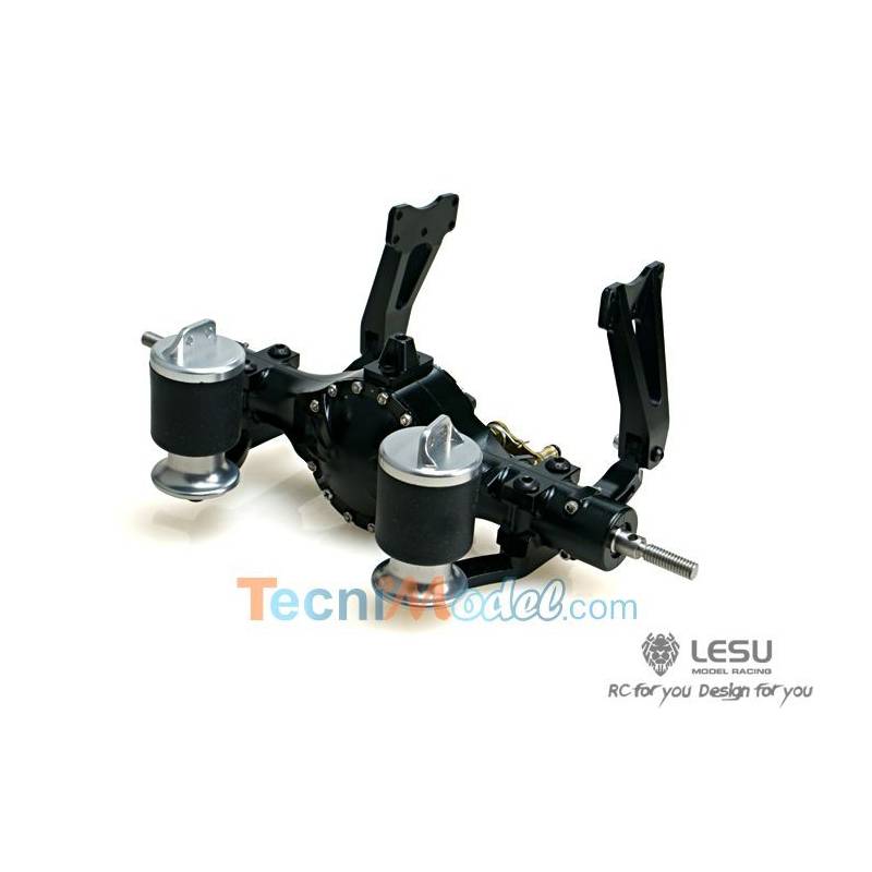 Suspension pneumatique factice pour essieu arrière de camion tamiya Lesu X-8005