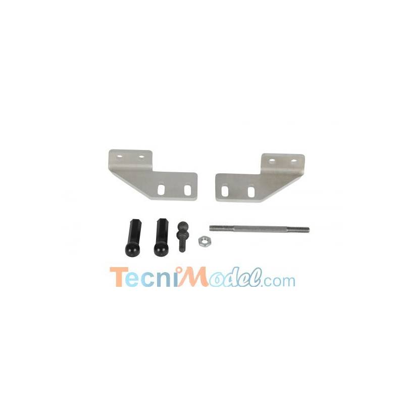 Leaf springs for driven front axle with steering servo bracket - Carson 500907280