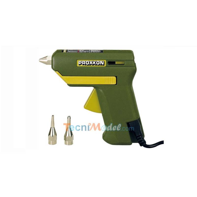 HKP 220 - Pistolet à colle 200° avec 3 embouts et 4 bâtons de colle Ø 7 mm Lg 100 mm