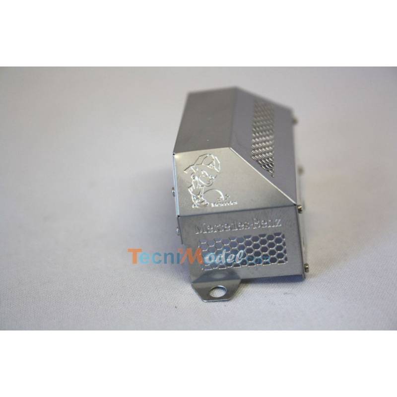 Capot moteur métal pour Mercedes Actros Tamiya 1/14 - Lesu ZK-K001-BENZ