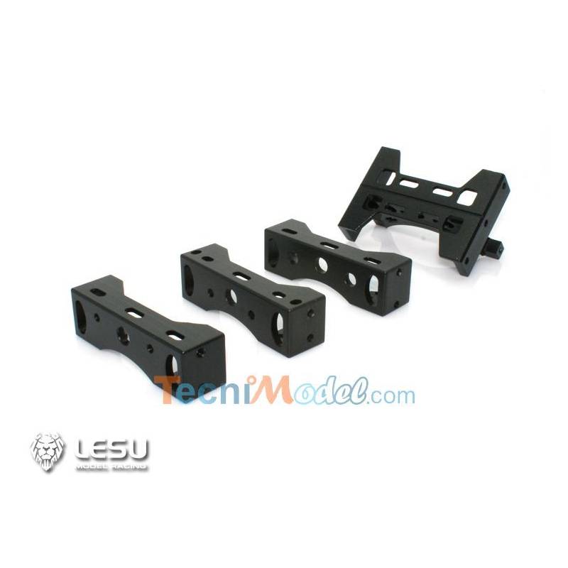 Lot de traverses alu pour châssis 6x4 Scania et MAN LESU L-1102