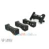 Lot de traverses alu pour châssis 6x4 Scania et MAN LESU L-1102