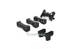 Lot de traverses alu pour châssis 6x4 Scania et MAN LESU L-1102