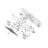 Kit de suspensions arrières métal renforcées pour camion Tamiya - LESU X-8002-A