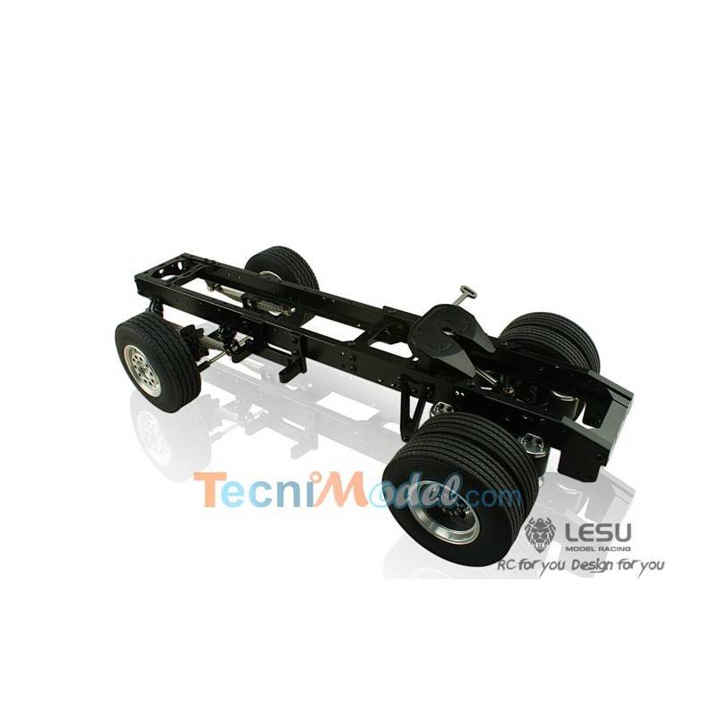 Longerons de chassis tracteur 4x2 4x4 Lesu pour Tamiya