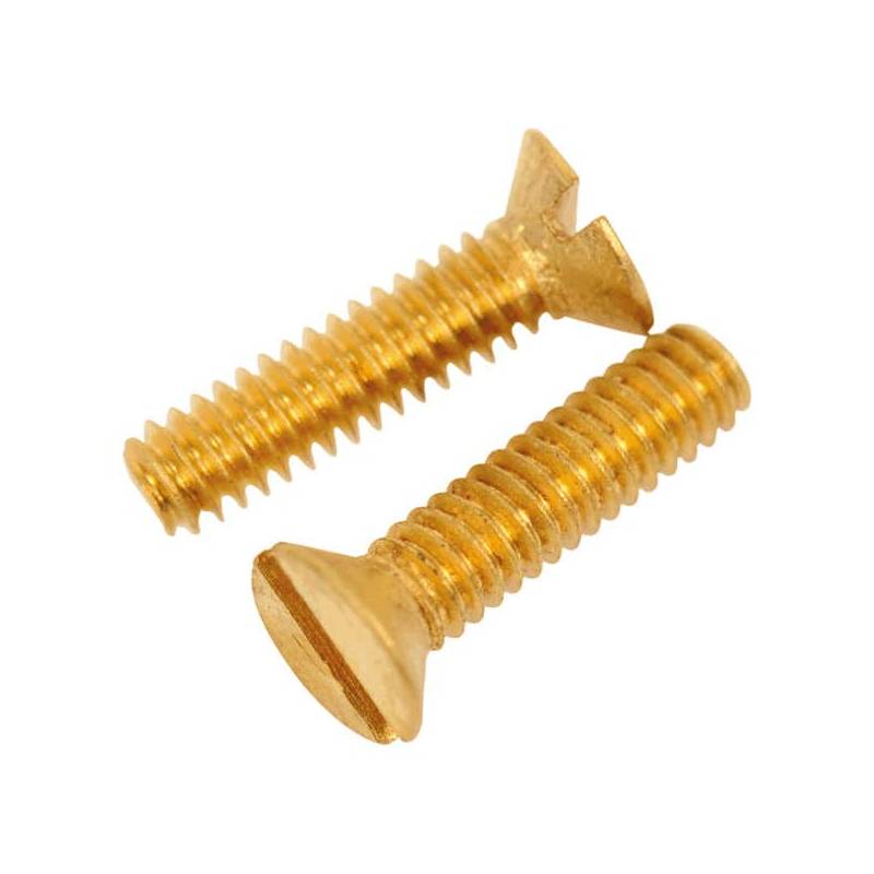 20 Vis TF M3x6 LAITON DIN 963