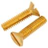 20 Vis TF M3x6 LAITON DIN 963