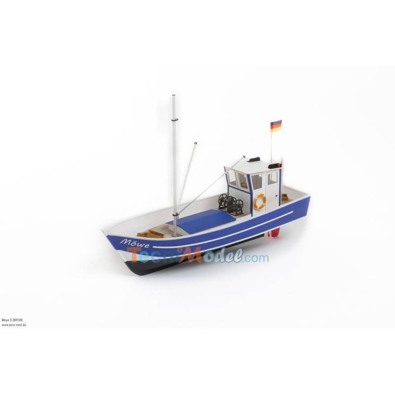 Moewe 2 Fishing Boat 1/25 Kit by Aero-Naut 309100
