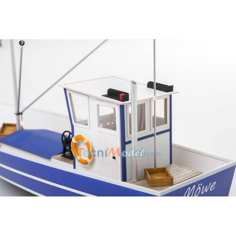 Moewe 2 Fishing Boat 1/25 Kit by Aero-Naut 309100