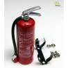 Extincteur en plastique rouge avec support métal Thicon 20060