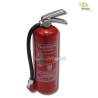 Red plastic fire extinguisher with metal bracket Thicon 20060