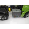 Silver 80mm tank with support - Thicon 50092