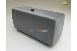 Silver 120mm tank with support - Thicon 50093