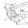 Traverse avant C2 pour Scania R / Volvo FH12 / Mercedes 1838/1850
