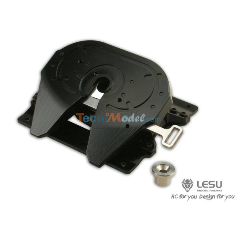 Aluminium oscillating fifth wheel for Tamiya trucks - LESU M-7702