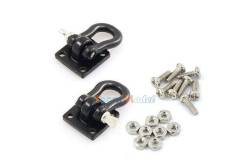2 Shackles and supports (black)