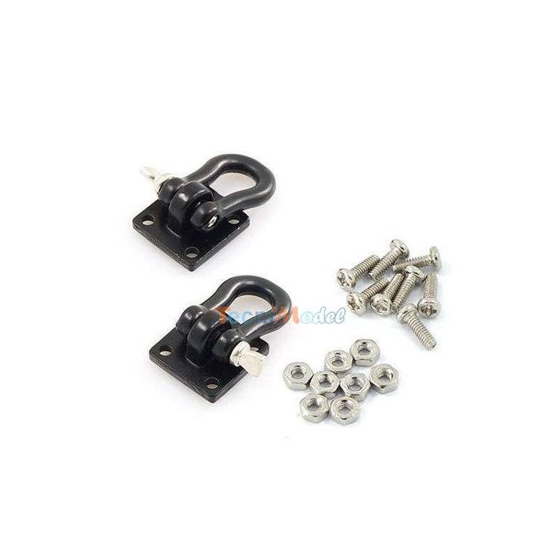 2 Shackles and supports (black)