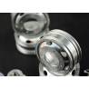  Paire de jantes alu arrières pour camions rc Tamiya Lesu W-2010