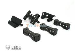 Set of aluminum crossmembers for 6x4 US chassis for 1/14 RC Trucks LESU L-1105