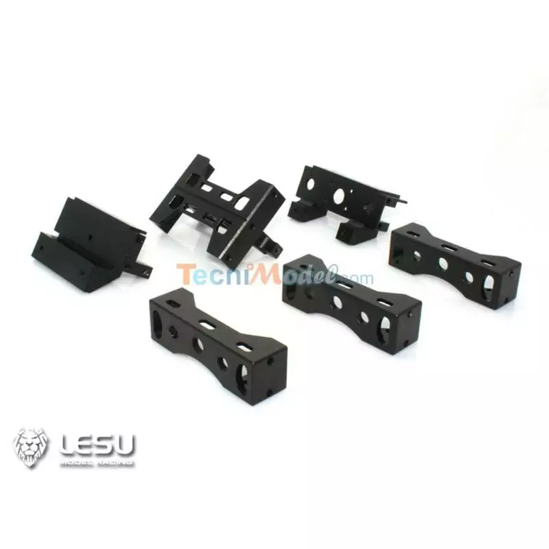 Lot de traverses alu pour châssis 6x4 US Lesu L-1105