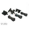 Set of aluminum crossmembers for 6x4 US chassis for 1/14 RC Trucks LESU L-1105