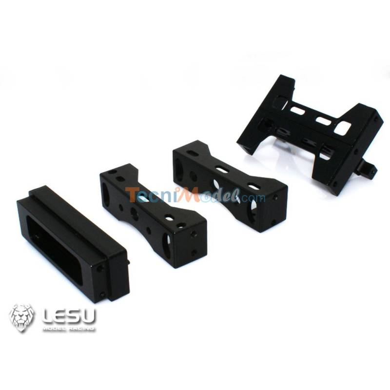 Lot de traverses alu pour châssis MAN 6x4 Lesu L-1103