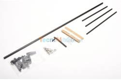 Mast, booms and accessories for D-size sails of Joysway RC Sailboat DF95 Dragon Flite
