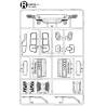 Grappe R Arocs 3363 pièces diverses Tamiya 9115459