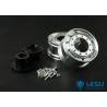 Pair of wide front aluminium wheels - LESU W-2013