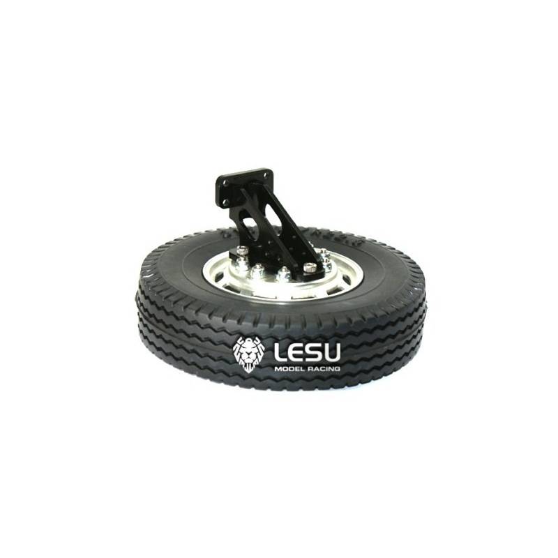Support de roue de secours en aluminium pour camions rc 1/14