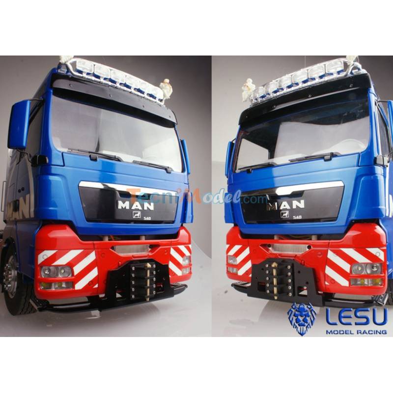 Plaque d'attelage avant pour MAN TGX 1/14 - LESU G-6041