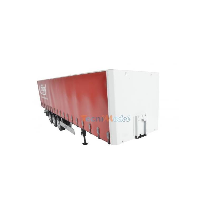 FLIEGL Curtain semi-trailer for radio controlled trucks Tamiya 1/14 by CARSON 907235n