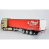 FLIEGL Curtain semi-trailer for radio controlled trucks Tamiya 1/14 by CARSON 907235
