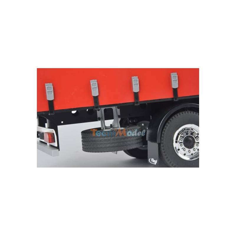 FLIEGL Curtain semi-trailer for radio controlled trucks Tamiya 1/14 by CARSON 907235