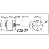 Moteur Brushless ROXXY Outrunner C28-27-760kV