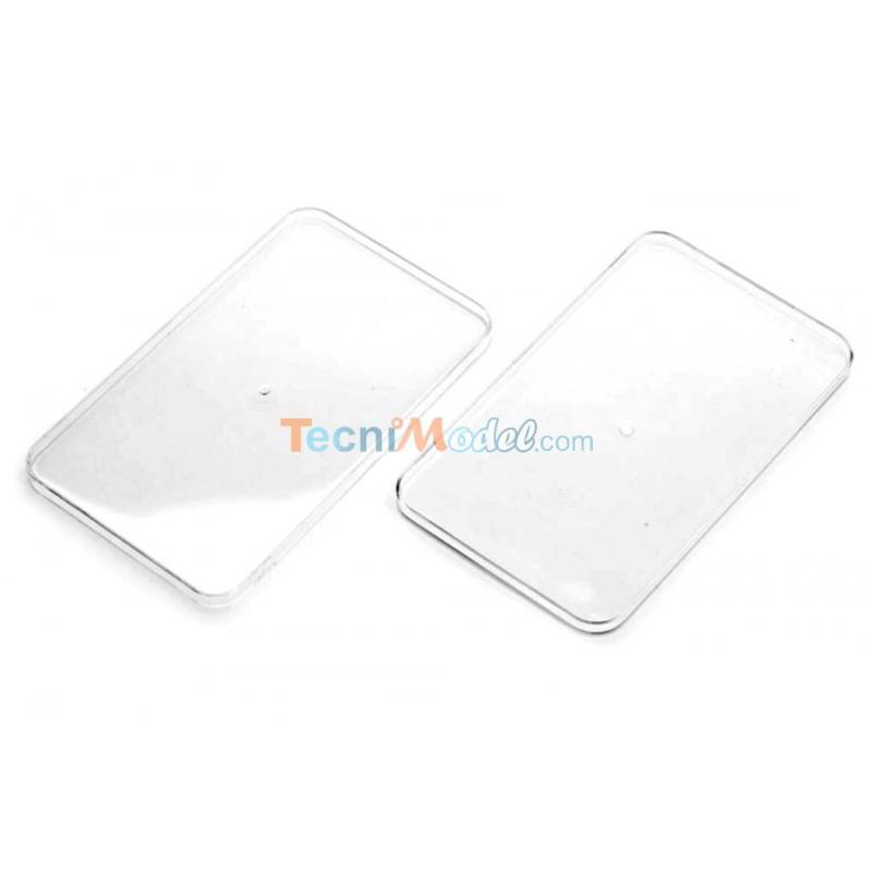 2 Trappes transparentes pour voilier DF65 / RG65 Dragon Force V6 et V7 - JOYSWAY 881528