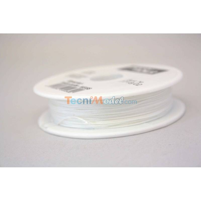 Fil d'écoute 0.5mm blanc 20m - Aero-Naut 771802