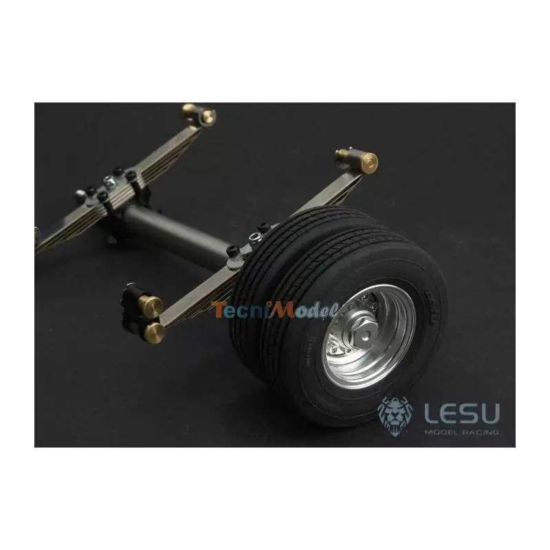 1 Essieu de remorque surbaissée en acier LESU X-8014-A