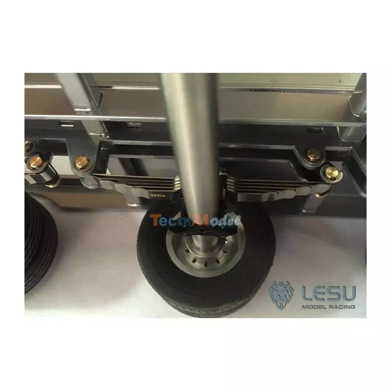 1 Essieu de remorque surbaissée en acier LESU X-8014-A