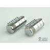 Pair of polished aluminum air filters for LESU rc trucks G-6067