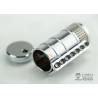 Pair of polished aluminum air filters for LESU rc trucks G-6067
