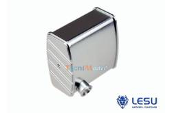 Metal exhaust with rear outlet for MAN Tamiya 1/14 - LESU G-6043