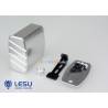 Metal exhaust with rear outlet for MAN Tamiya 1/14 - LESU G-6043